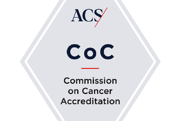 Commission on Cancer Accreditation badge