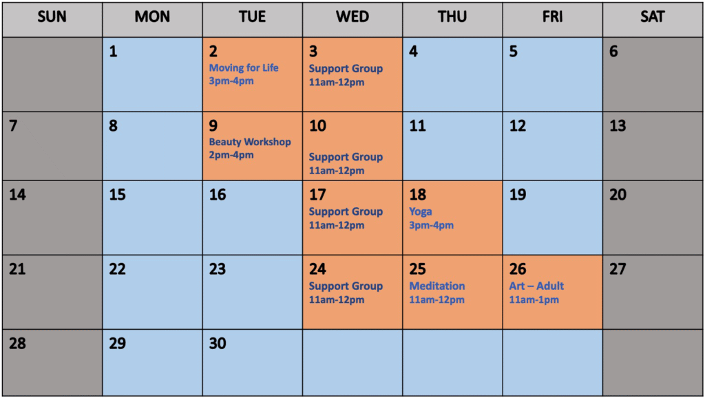 June 2026 calendar of events