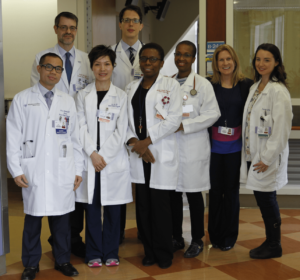 Group photo of doctors and specialists in the Heart Failure center
