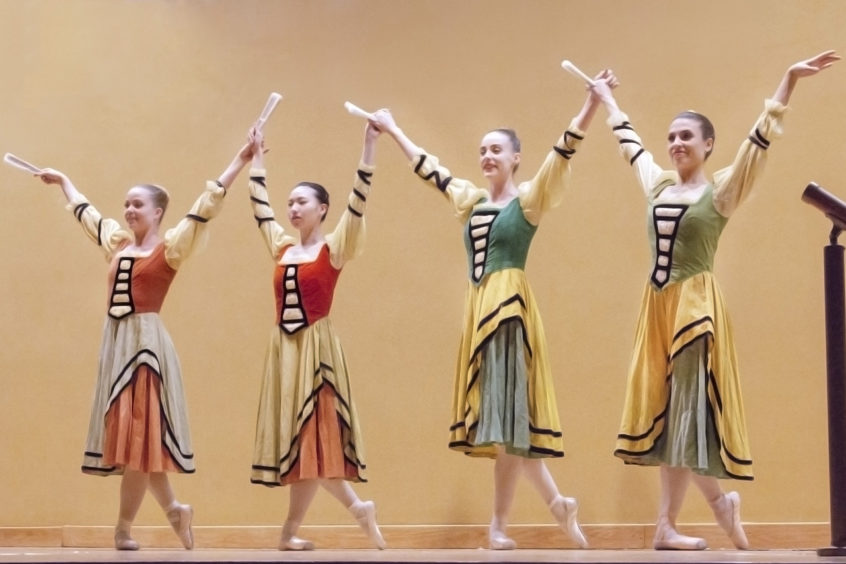 group of dancers