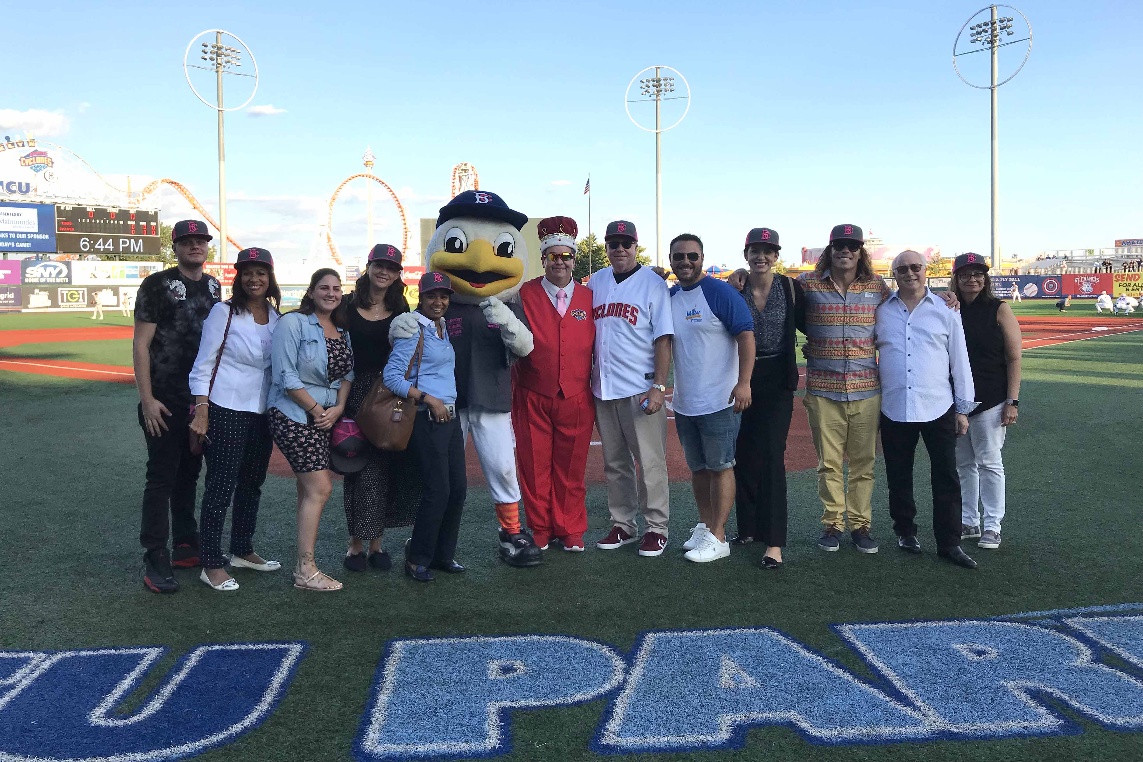 Dr. Patrick Borgen Honored at Brooklyn Cyclones Game
