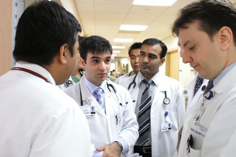 group of doctors