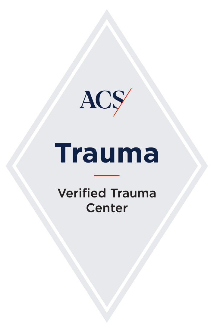 ACS Verified Trauma Center badge