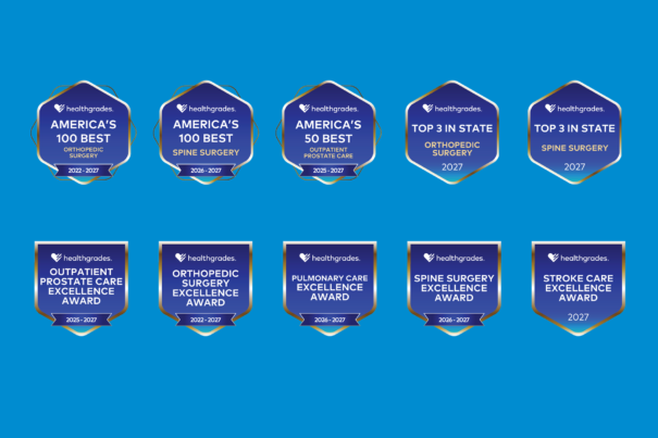 Maimonides Earns Eight National Specialty Care Awards from Healthgrades, Including Orthopedics, Spine Surgery, Stroke Care, Prostate Care, and Pulmonary Care
