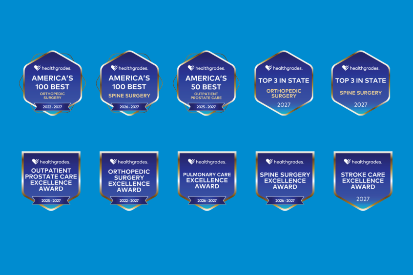Maimonides Earns Eight National Specialty Care Awards from Healthgrades, Including Orthopedics, Spine Surgery, Stroke Care, Prostate Care, and Pulmonary Care