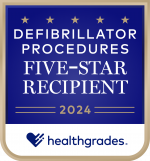 HG Five-Star for Defibrillator Procedures Medallion 2024 DEFIB5STAR