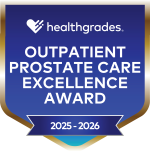 Healthgrades outpatient prostate care excellence award for 2025-2026